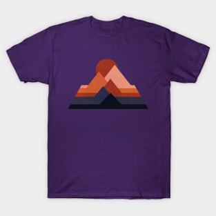 Sunset in desert 2 T-Shirt